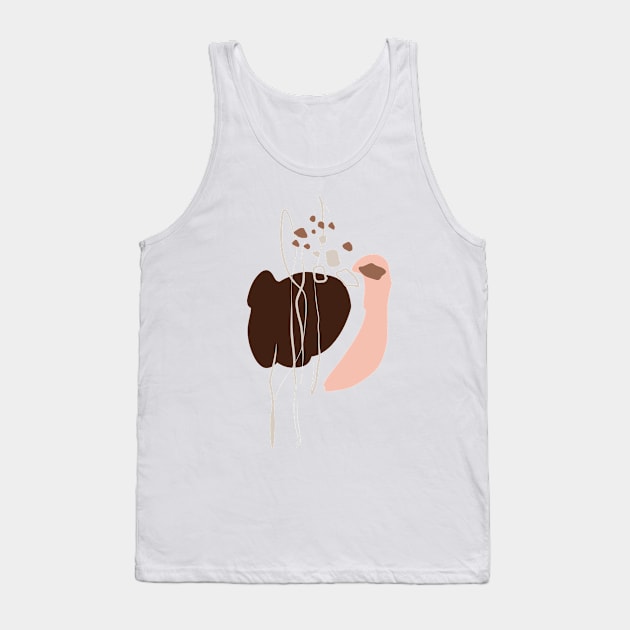 Shapes and line art abstracts Tank Top by NJORDUR